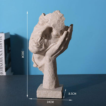 The Thinker Abstract Statue