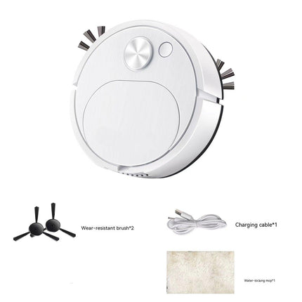 Compact Robot Vacuum for Efficient Dry & Wet Cleaning