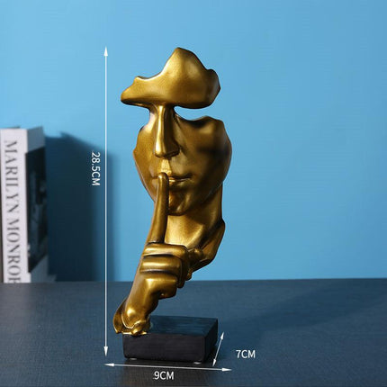 The Thinker Abstract Statue