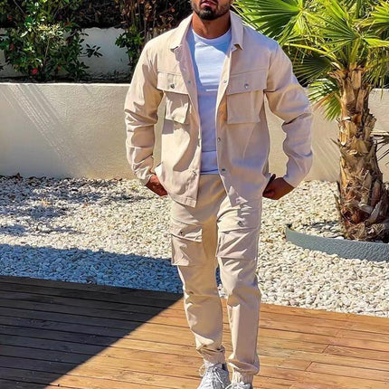 Men's Corset Pant Suit