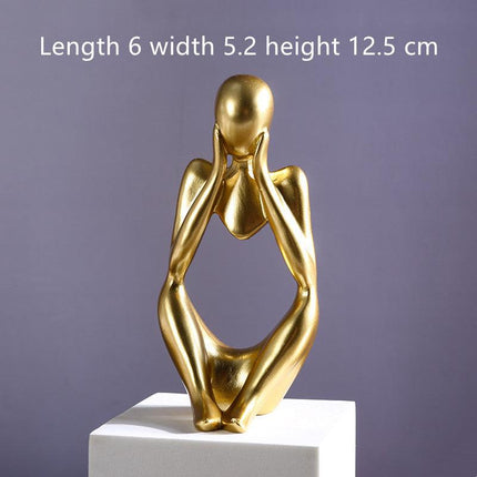 The Thinker Abstract Statue