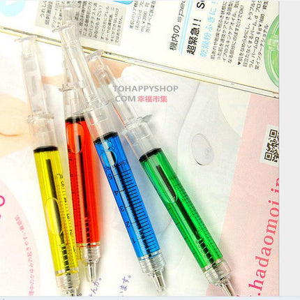Syringe Style Ballpoint Pen