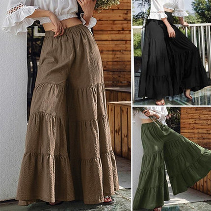 Spliced Cake Skirt Culotte Trousers