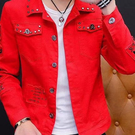 Men's Slim Denim Jacket
