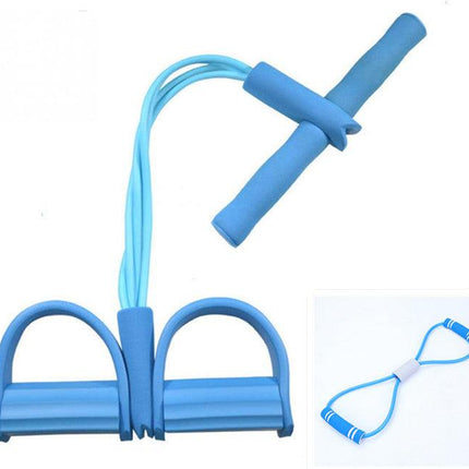 Elastic Foot Pedal Pull Rope for Full-Body Fitness