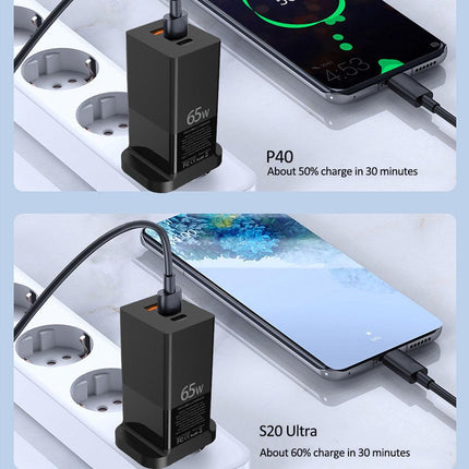 65W USB-C PD Wall Charger