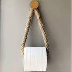 Retro Hemp Rope Paper Holder