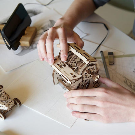 Wooden Mechanical Transmission Model Assembling Virtual Reality AR Interactive Toy