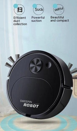 Compact Robot Vacuum for Efficient Dry & Wet Cleaning