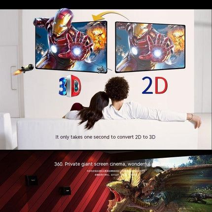 Phone 3D Head-Mounted VR Glasses