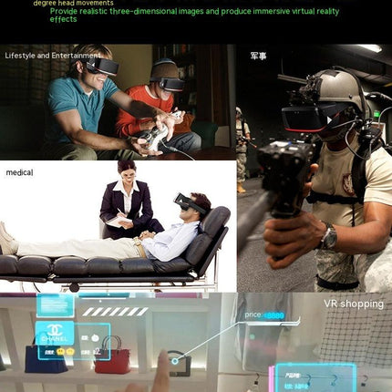 Phone 3D Head-Mounted VR Glasses