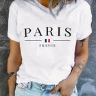 Women’s Printed Cotton T-Shirt and Shorts Two-Piece Set