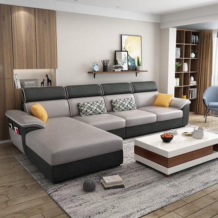 Convertible Sectional 3 L-Shaped Couch