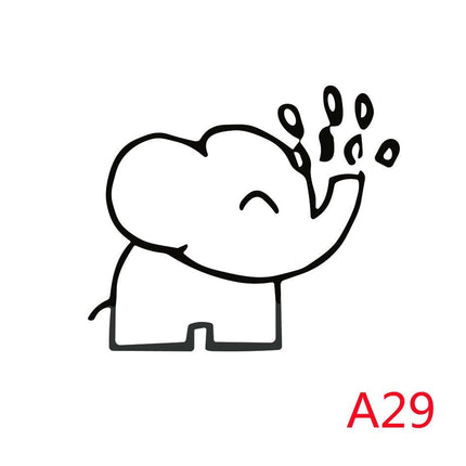 Cartoon Kindergarten Name Stamp for Kids