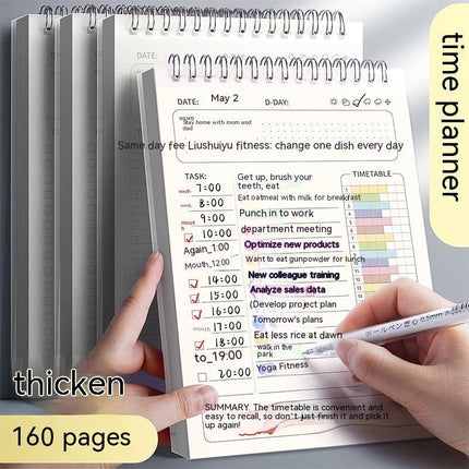 A5 Spiral Planner Notebook