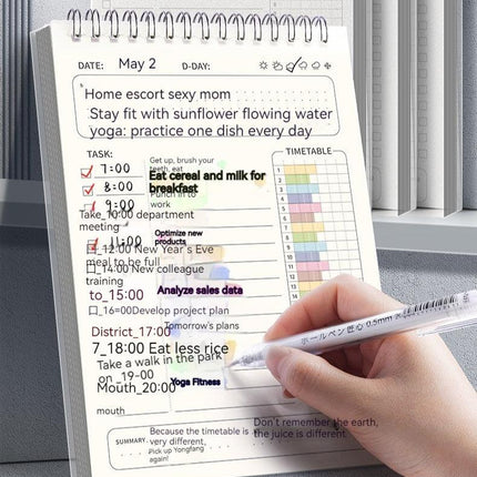 A5 Spiral Planner Notebook