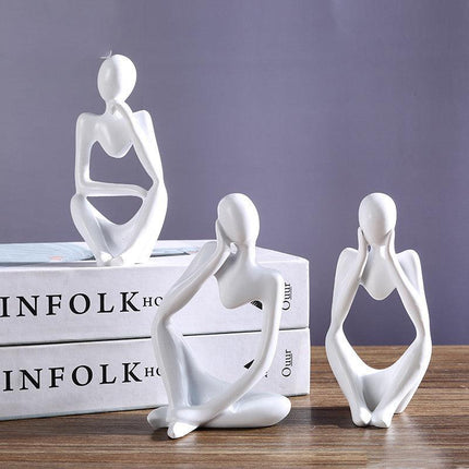 The Thinker Abstract Statue
