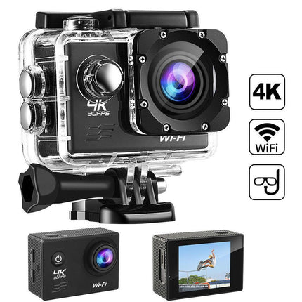 4K Waterproof Action Camera for Outdoor Sports & Diving