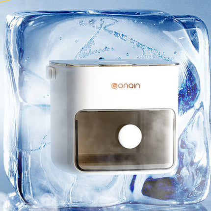 Portable Ice Cube Mold with Flexible Tray Design
