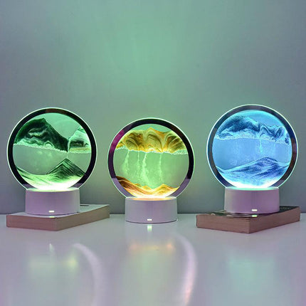 LED RGB Sandscape Lamp