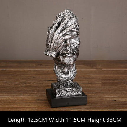 The Thinker Abstract Statue