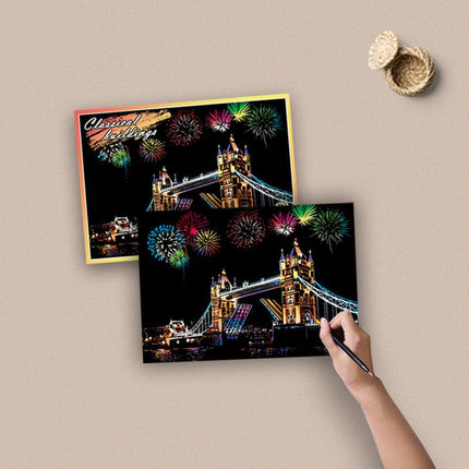 DIY Scratch Art Set