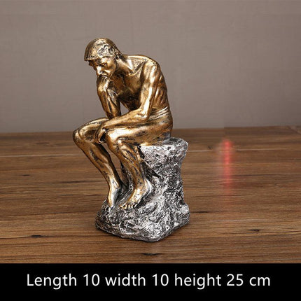 The Thinker Abstract Statue