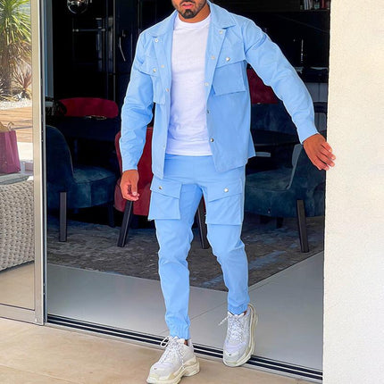 Men's Corset Pant Suit