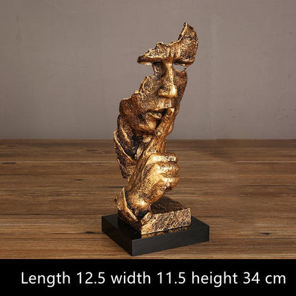 The Thinker Abstract Statue