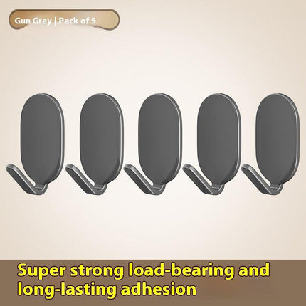 5/10pcs Hormis muraux auto-adhésifs clés de porte Habillement Horme de robe Horme de serviette de serviette de serviette de salle de bain Crochet multifonction accessoire de salle de bain