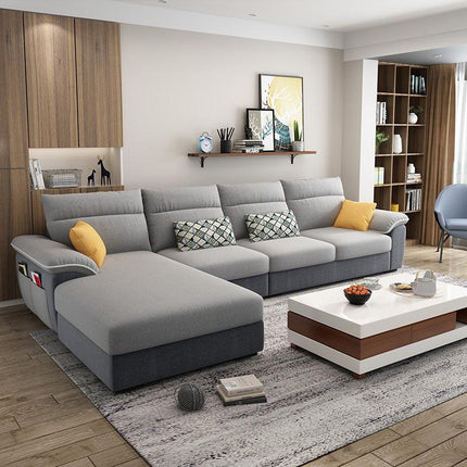 Convertible Sectional 3 L-Shaped Couch