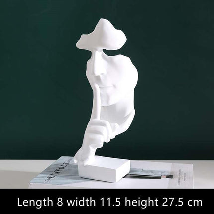 The Thinker Abstract Statue