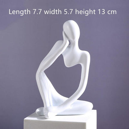 The Thinker Abstract Statue