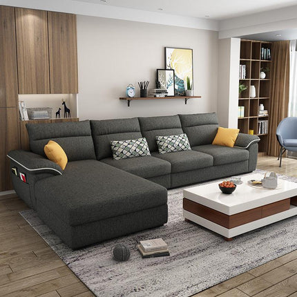 Convertible Sectional 3 L-Shaped Couch