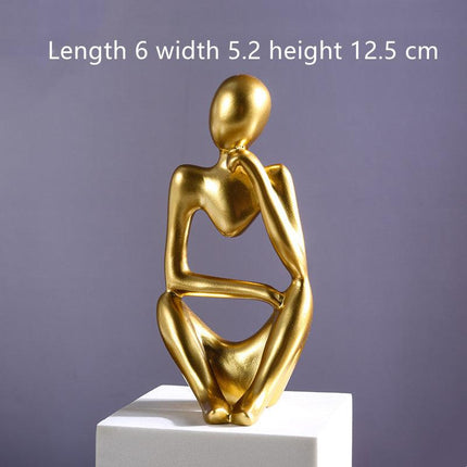 The Thinker Abstract Statue
