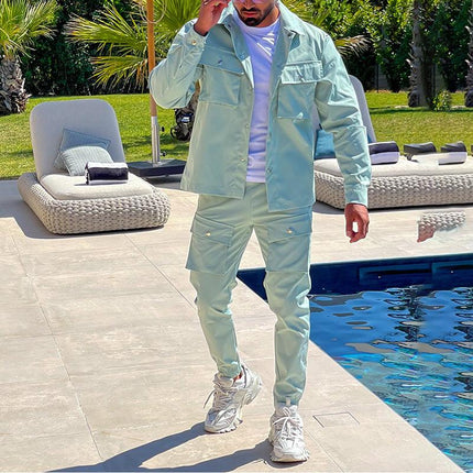 Men's Corset Pant Suit