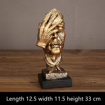 The Thinker Abstract Statue