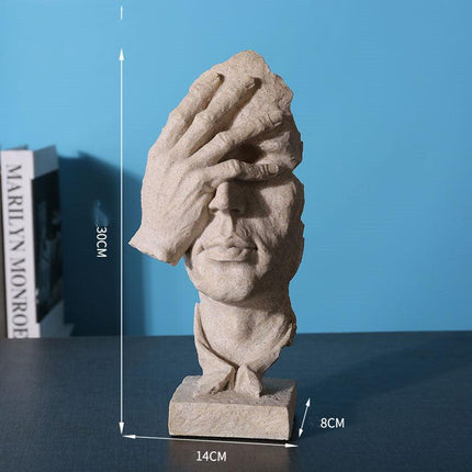 The Thinker Abstract Statue
