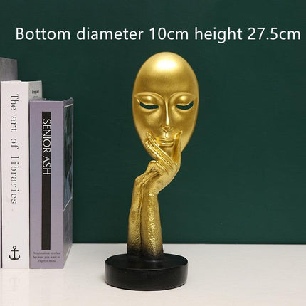 The Thinker Abstract Statue