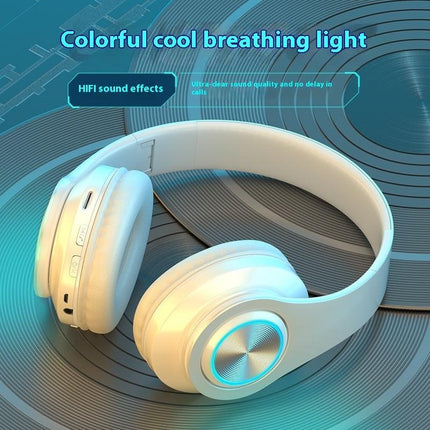 Wireless Bluetooth Gaming Headphone with Mic & Bass