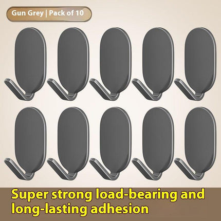 5/10pcs Hormis muraux auto-adhésifs clés de porte Habillement Horme de robe Horme de serviette de serviette de serviette de salle de bain Crochet multifonction accessoire de salle de bain