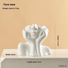 INS NORC STYLE VASE VASE VASE GILLE FILLAGE D'ART PLANTER ART PLANTER PRAUTÉE ET CRÉATIVE L'ORNAMENT DE DÉCORS Personnalisés