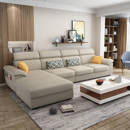 Convertible Sectional 3 L-Shaped Couch