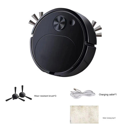 Compact Robot Vacuum for Efficient Dry & Wet Cleaning