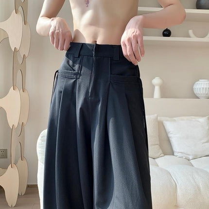 Pantalones anchos para hombre