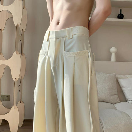 Pantalones anchos para hombre