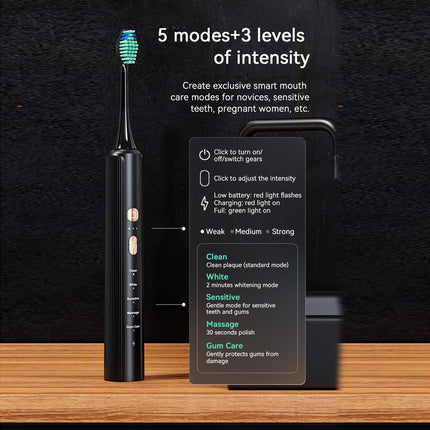 Aquasonic Ultra Whitening Toothbrush Set