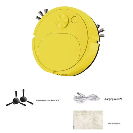 Compact Robot Vacuum for Efficient Dry & Wet Cleaning