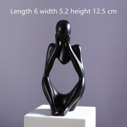 The Thinker Abstract Statue