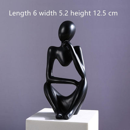 The Thinker Abstract Statue